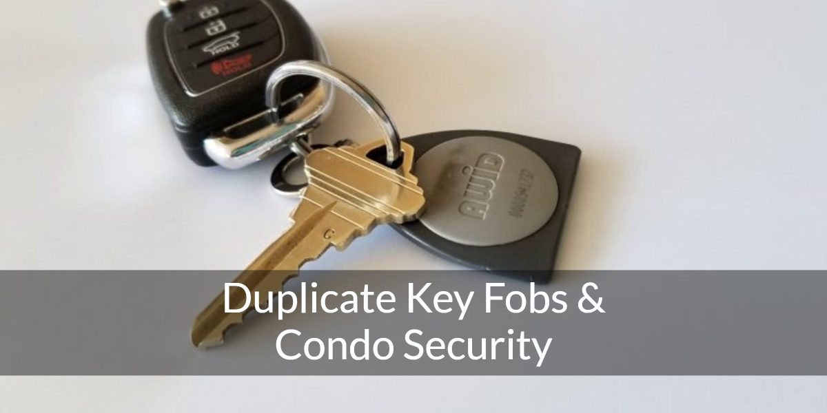 duplicate key fobs and condo security vancouver bc