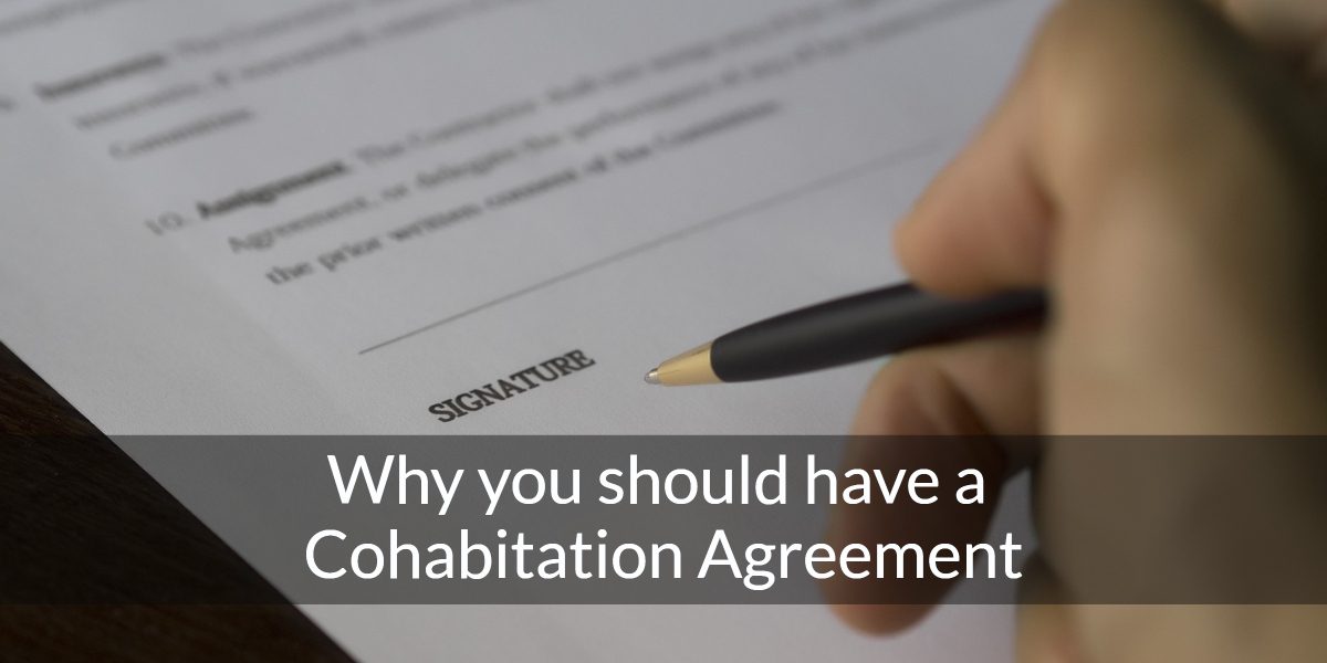 cohabitation agreement prenuptial agreement