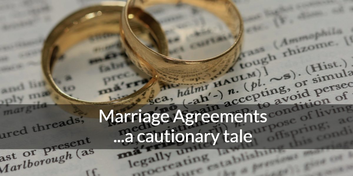 Marriage Agreements Vancouver