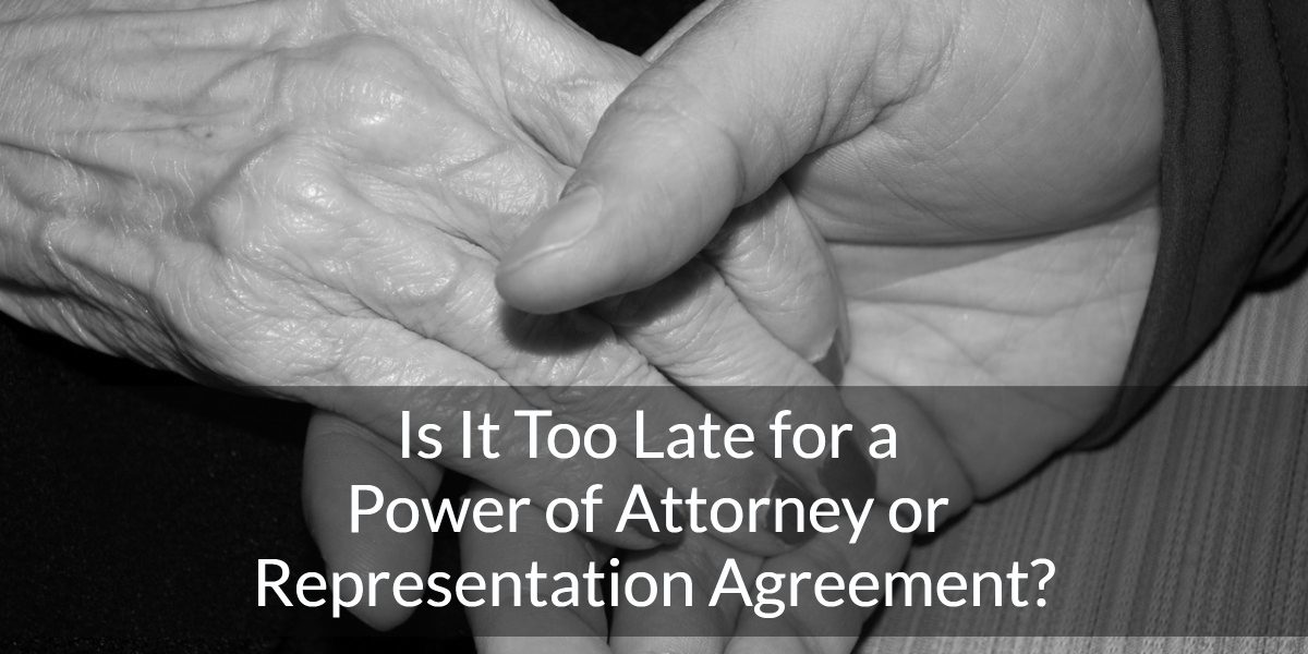 representation agreement power of attorney vancouver bc canada